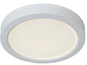 Lucide lucide Tendo lampa sufitowa o średnicy 22 cm-1 X 18 W 3000 K, aluminium, zintegrowane LED, 18 W, biały, 1 x 1 x 3 cm 07105/18/31