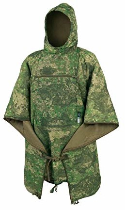 Helikon Tex Swagman Roll Poncho Outdoor Survival Bushcraft Jagd PenCott Wildwood PO-SMR-NL-45