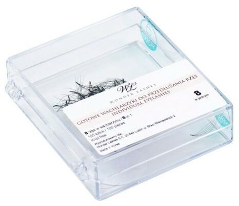 Wonder Lashes Rzęsy metoda objętościowa wachlarzyki Wonder lashes 8 w 1 b 0,08 15 mm