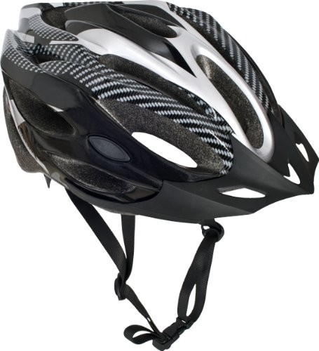Trespass Kask rowerowy dla dorosłych  Crank ster, czarny UAACHED10001_BLKL/XL