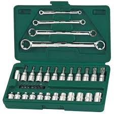 Sata Zestaw 35-części torx 1/4 i 3/8 09010