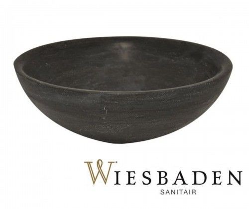 Wiesbaden Umywalka nablatowa z kamienia B-stone 40 x 14 cm RĘCZNIE WYKONANY 39.3524