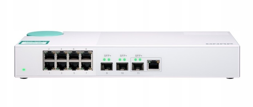 Qnap QSW-308-1C Przełącznik 10GbE z 10GBASE-T