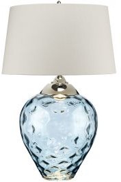 Quintessentiale Quintessentiale Samara QN-SAMARA-TL-LRG-BLU lampka stołowa 1x60W/E27  3000K QN-SAMARA-TL-LRG-BLU