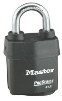 MasterLock Kłódka ze stali laminowanej 6121EURDW 6121EURDW