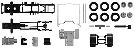 Herpa 084550 podwozia DAF XF Euro 6 z osłoną Chassis, 2 sztuki