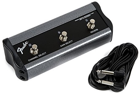 Fender 099 4064 000 3-Button Footswitch: Channel/Gain/Reverb with 1/4