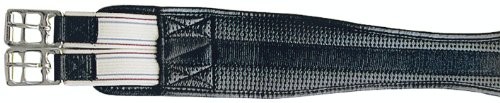Pfiff Miękki pas siodełkowy z gumowym ściągaczem, czarny 105 cm 005569-60-105