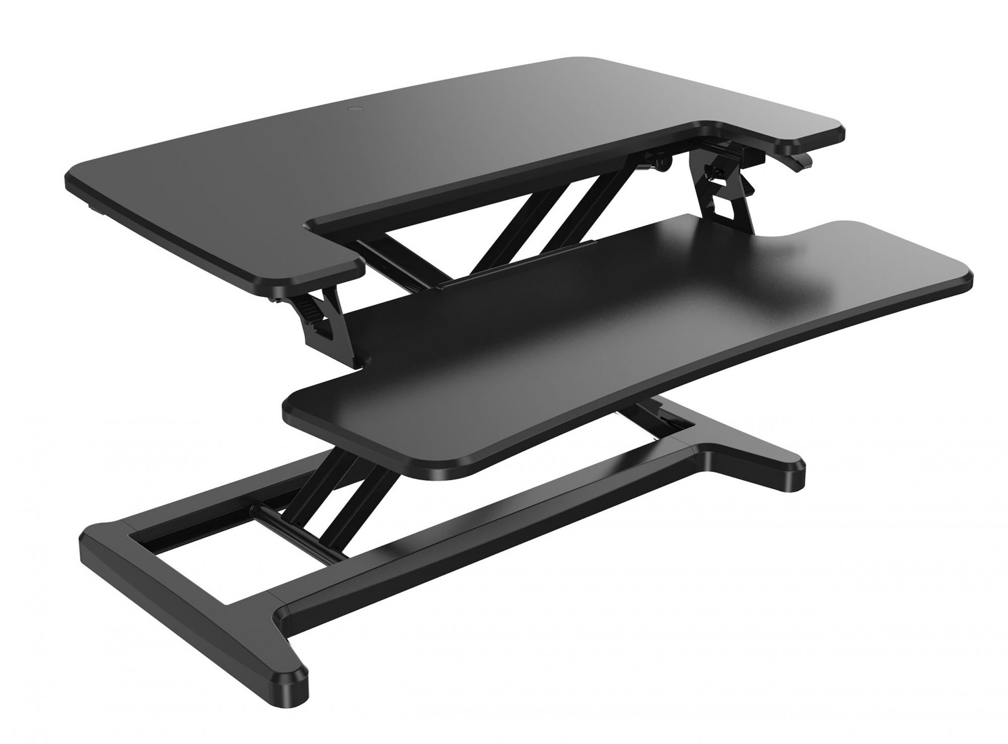 UNILUX UNILUX Ergodesk - nakładka na biurko do pracy stojącej czarna 400124576 STP.061