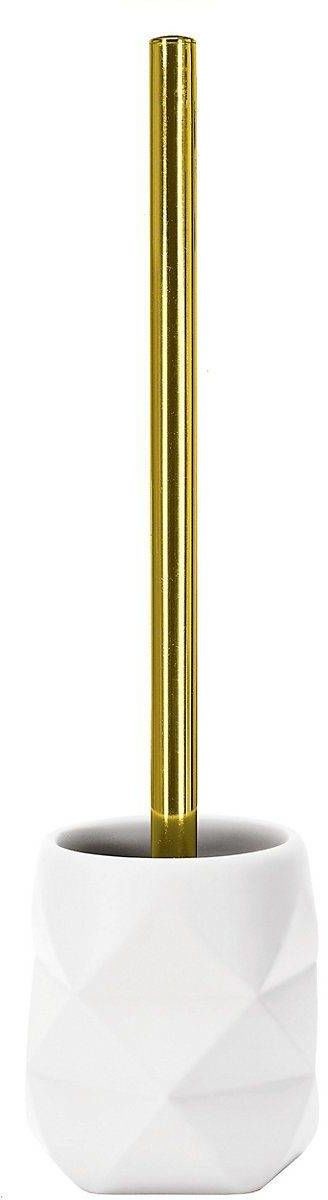 Kleine Wolke Szczotka do WC Golden Crackle White 4004478293663