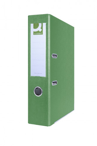 Q-CONNECT segregator Hero z szyną, PP, A4/75mm, zielony KF15992