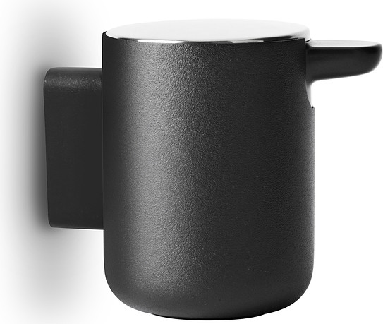 Menu Dozownik do mydła ścienny czarny 7710519