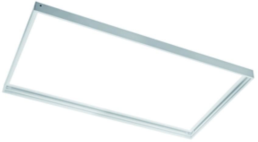 GTV Ramka do montażu natynkowego paneli LED 30x60 cm biała KING) RM-KNG300X600-00