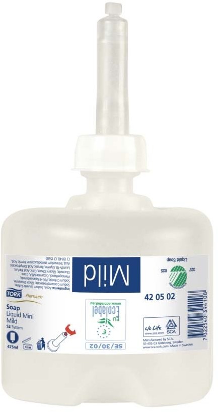 Tork Łagodne mydło w płynie mini 420502