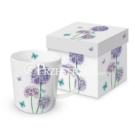 DUŻY KUBEK PORCELANOWY Allium - w PUDEŁKU 603960
