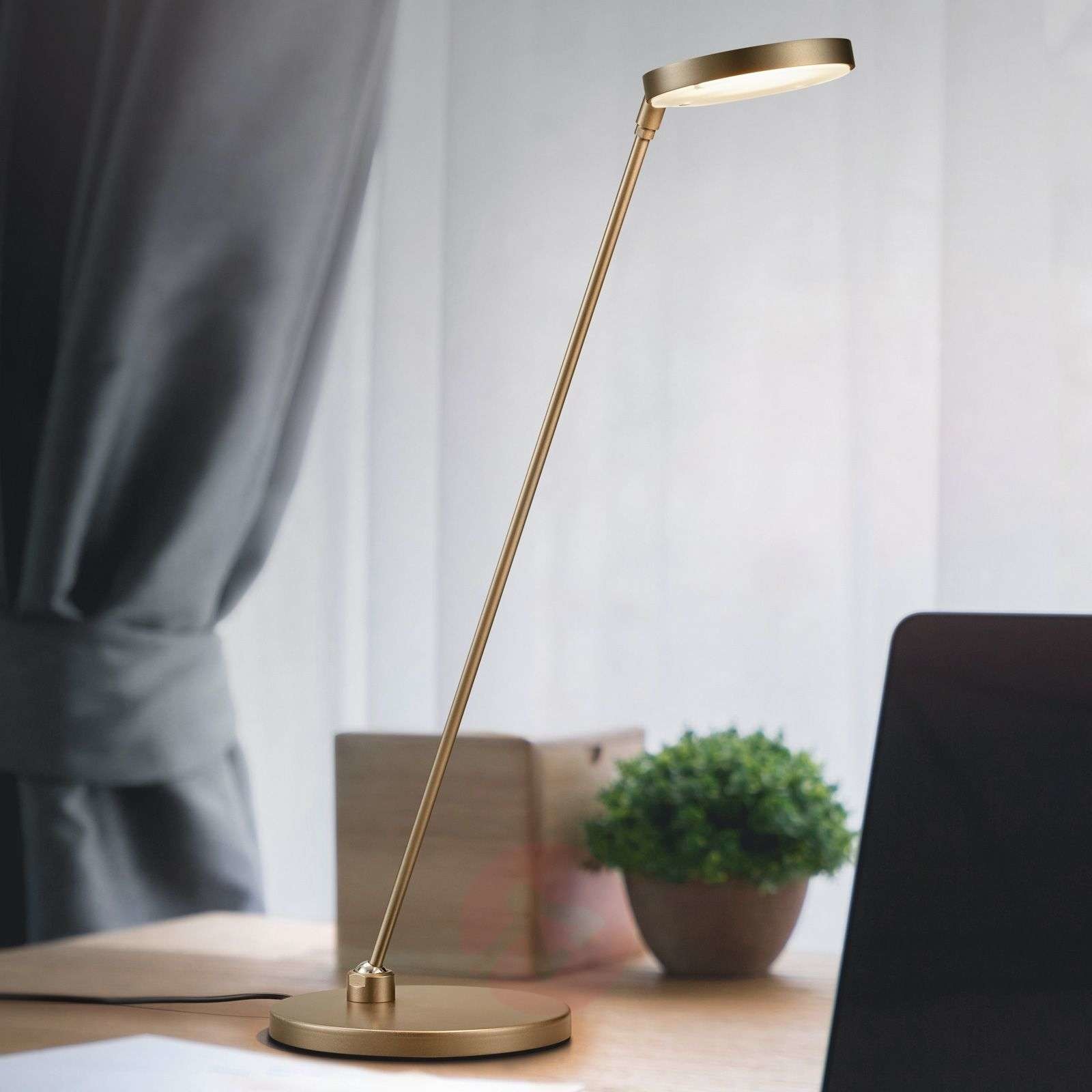 Knapstein LED-Tischleuchte Thea-T, bronze