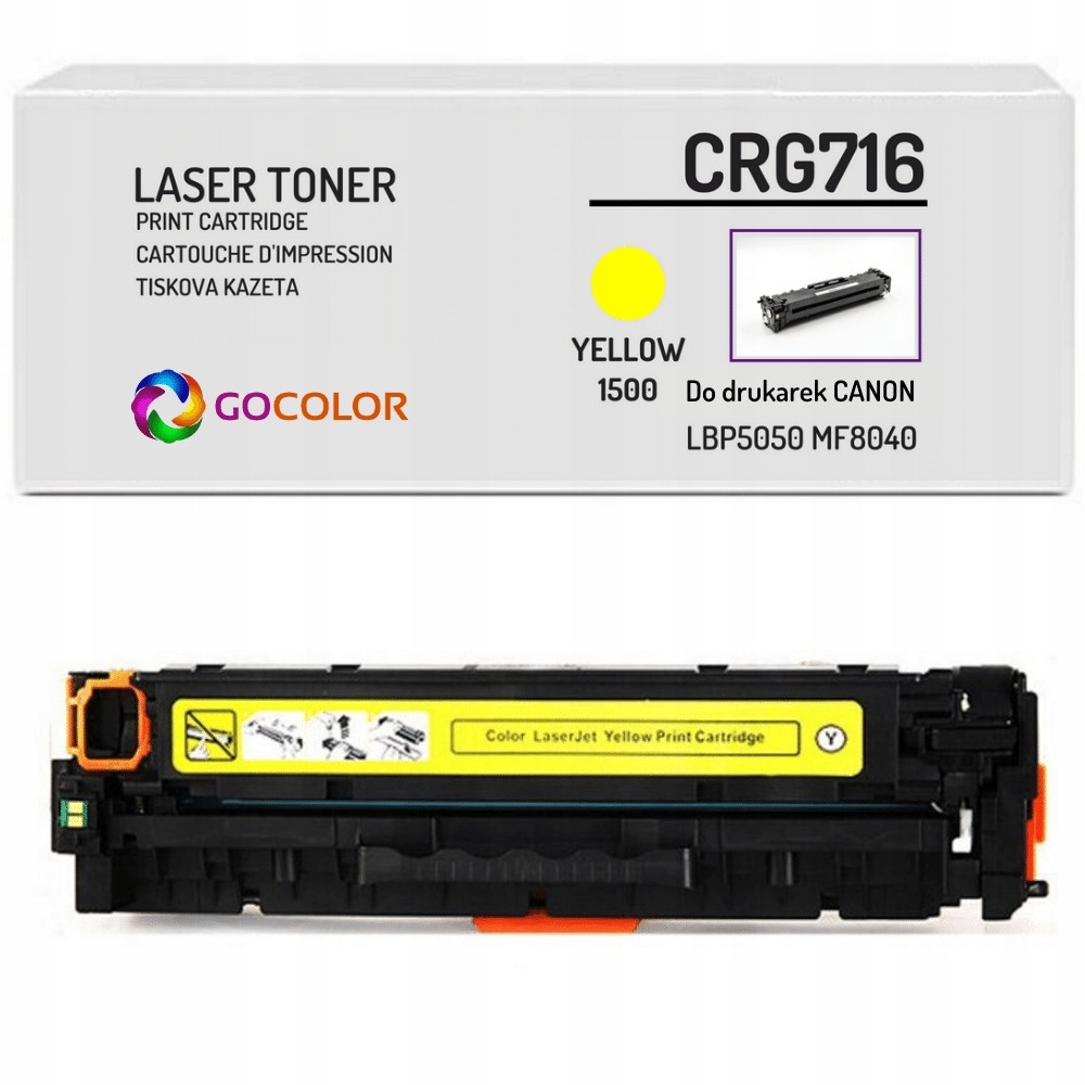 Zamienny z Canon toner CRG-716 Y I-Sensys MF8080CW