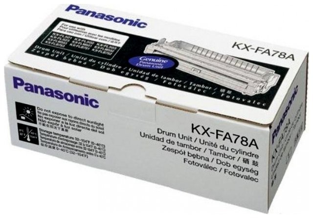Panasonic Wyprzedaż Oryginał Bęben światłoczuły Panasonic do faksów KX-FL503/533/753 | 6 000 str | czarny black KX-FA78A-E_wyp