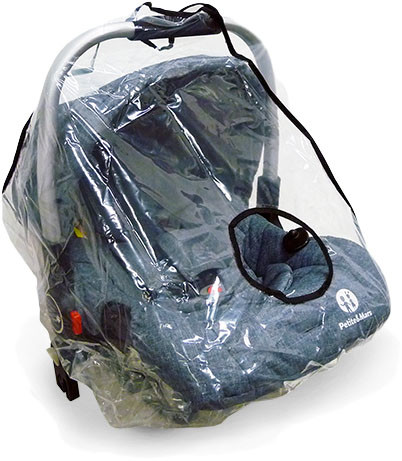 Petite&Mars PETITE&MARS Folia przeciwdeszczowa na wózek uniwersalna