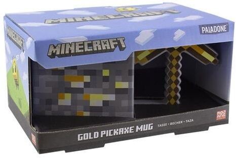 Paladone Kubek Minecraft kilof złoty