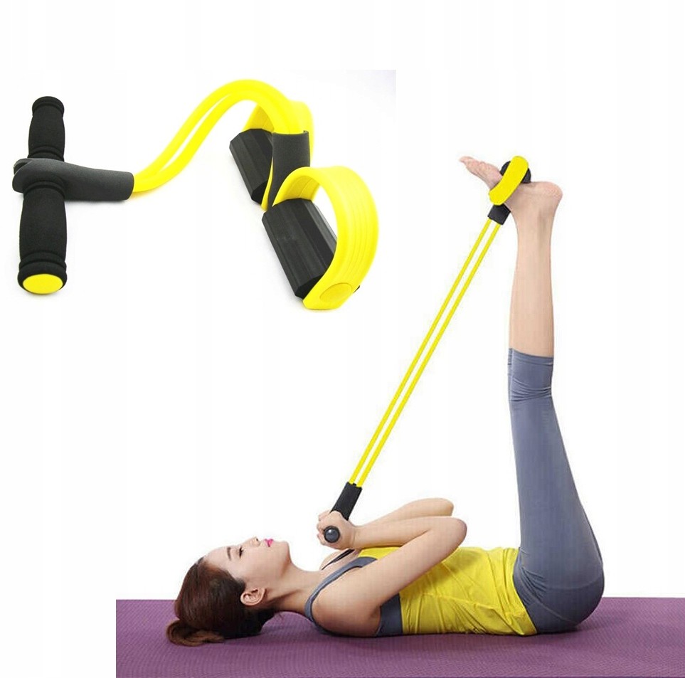 Expander Treningowy Do Ćwiczeń Brzucha Nóg Mięśnie