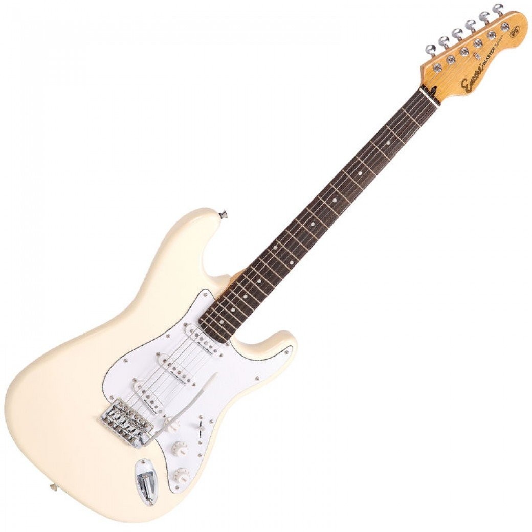 Encore E6VW Electric Guitar Vintage White