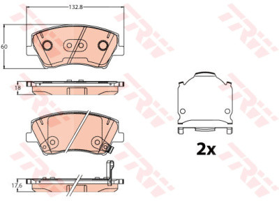 TRW KFZ Ausruestung GmbH) KFZ Ausruestung GmbH) GDB2203 GDB2203