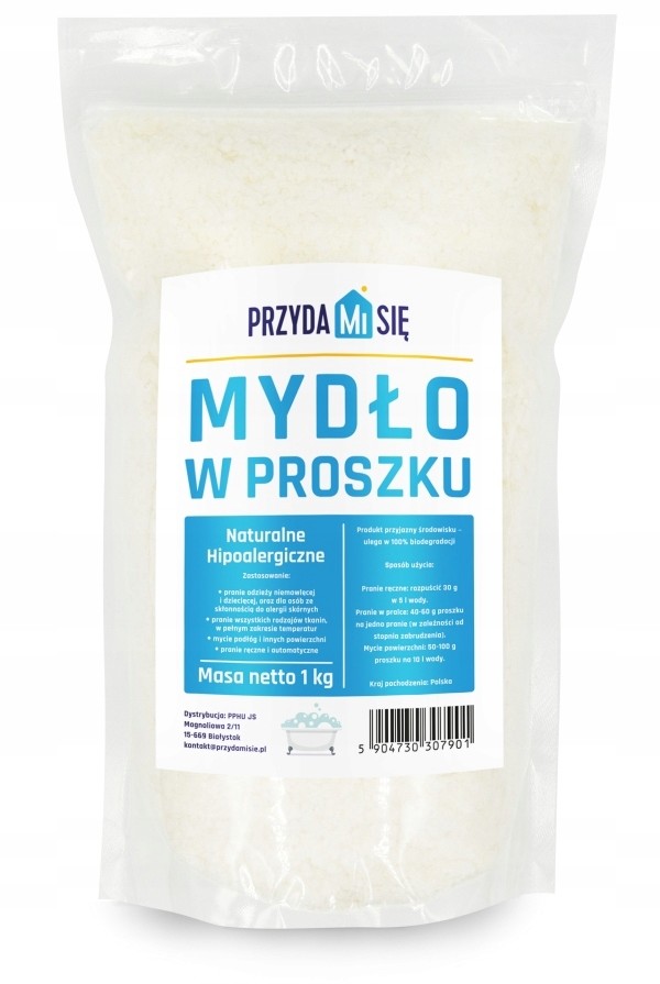 Płatki Mydlane mydło w proszku Naturalne 1kg