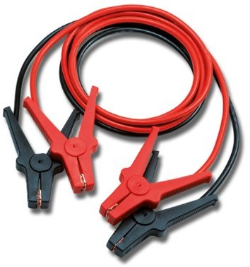 AEG Automotive AEG SP 25 Alu-Tec przewód rozruchowy do 12 V i 24 V, w zestawie z torbą do przechowywania, zgodny z normą DIN 72553 97204