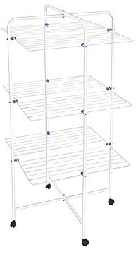 Home Sahara stojak na pranie 3stoeckig, metalowy, nierdzewna 2466603
