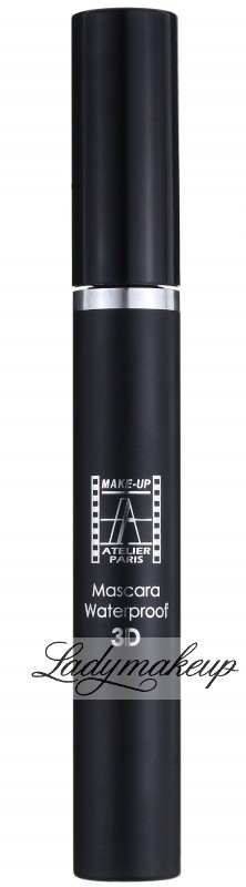 Make-Up Atelier Paris Mascara Waterproof 3D - Wodoodporny pogrubiająco-wydłużający tusz do rzęs - MNWVL