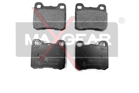 MaxGear Zestaw klocków hamulcowych, hamulce tarczowe 19-0402