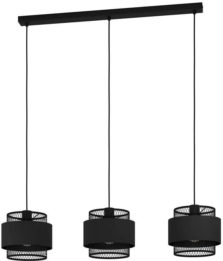 Eglo 43669 - Żyrandol na lince BAZELY 3xE27/40W/230V