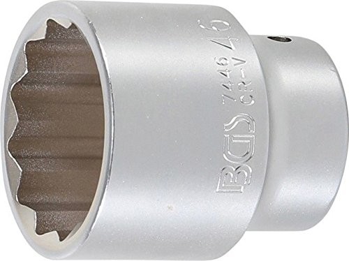 BGS wkładka klucza nasadowego, 3/4 cala, 12 kant, 46 MM, 1 sztuki, 7446