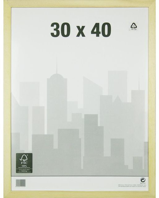 INSPIRE Ramka NATURAL WOOD 30 x 40 cm  INSPIRE