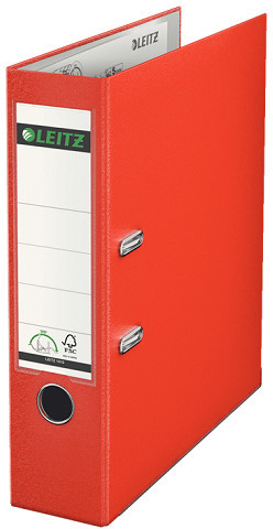 Leitz Segregator Segregator z mechanizmem A4 180 ACTIVE jasny czerwony 10101220