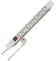 Kopp 930704010 PROFIversal 7-krotnie z schutzk.- godziny, 2-biegunowy BEL. Elektryczny, 5 MM, 2 m z schutzk.- Wtyczka kątowa, 250 Vac, 16 AMP 930704010