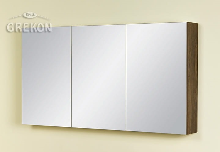 Gante Szafka wisząca z lustrem 120x65 seria Fokus AD FKS-AD-WL120/65