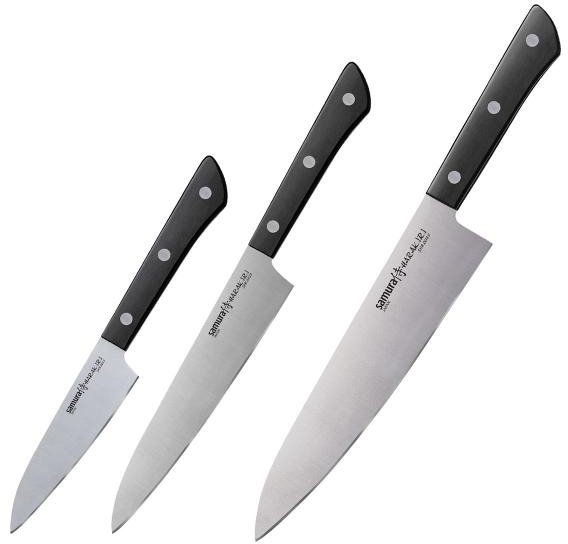 Samura Samura Harakiri zestaw 3 noży kuchennych SHR-0220B SHR-0220B