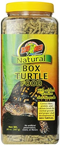 Zoo Med Natural Box Turtle pellety Food 567 G, podszewka do terrapene