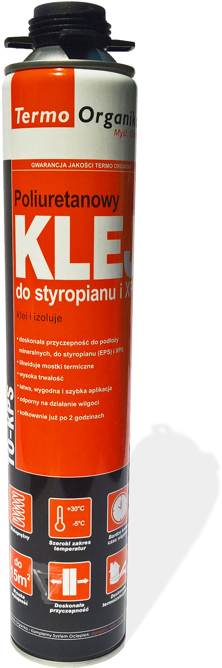 Termo Organika Klej poliuretanowy d styropianu piana pianka 750ml