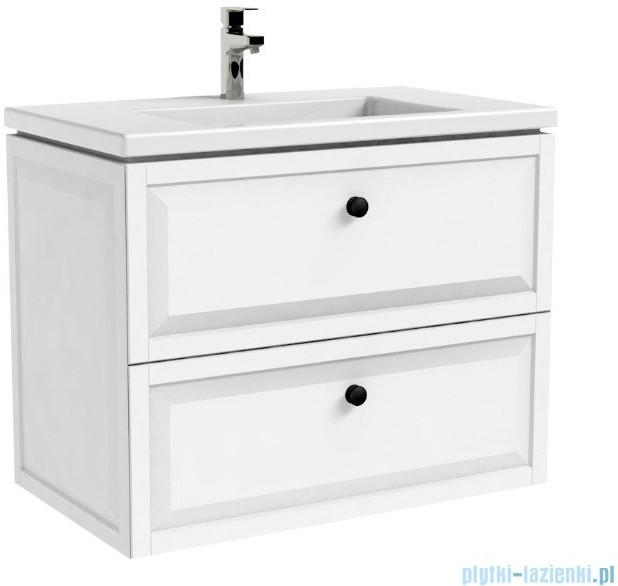Oristo Montebianco szafka podumywalkowa wisząca 80x60x46 biały mat OR47-SD2S-80-2 |