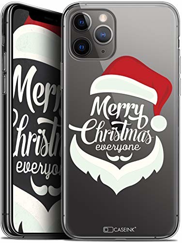 Caseink Etui ochronne do Apple iPhone 11 Pro, ultracienkie Boże Narodzenie 2017 Merry Everyone CRYSPRNTIP11PROMERRYALL