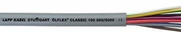 Lapp 10 metrów Lapp 00100034 Ölflex Classic 100 przewód sterujący 5x0,5 mm z zielono-żółtym przewodem ochronnym 5G0,5 mm I kabel 5 żyłowy I kodowany kolorami przewód PCW 5 żył 013281
