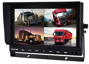 NVOX Monitor samochodowy LCD 9  z obsługą 4 kamer i funkcją DVR rejestratora 12V 24V HM950DVR QUAD