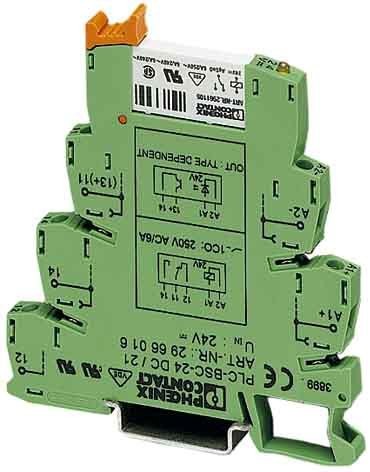 Phoenix Contact interfejs PLC PLC-RSC-230UC/21 przekaźniki wyjściowe 4017918130695 PLC-RSC-230UC/21