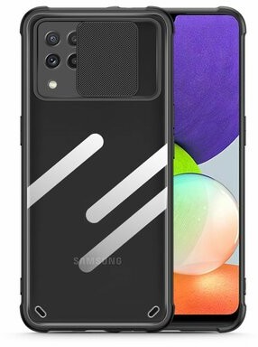 Tech-Protect Etui CamShield do Samsung Galaxy A22 4G/LTE Czarny