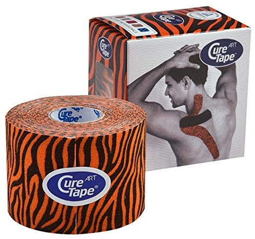 CureTape Rodzaj Cure Tape, 5 m X 5 cm, wodoodporny, Tiger Pomarańczowy/czarna