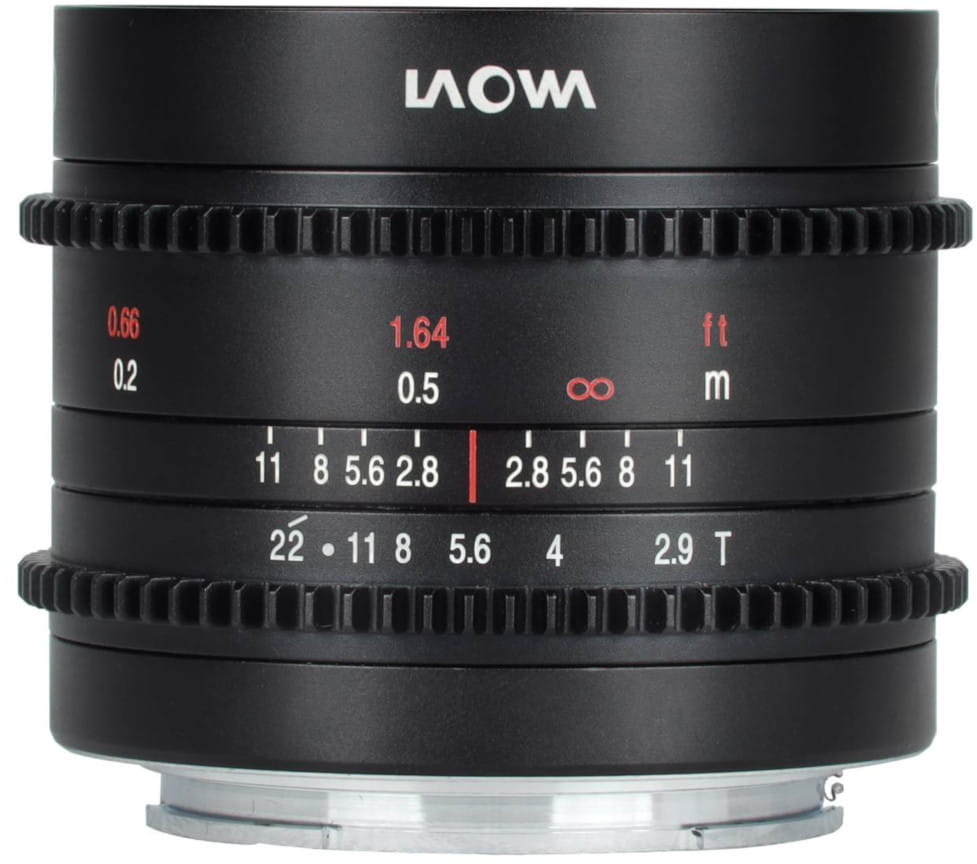 Venus Optics 9 mm T2,9 Zero-D Cine do Micro 4/3 MFT