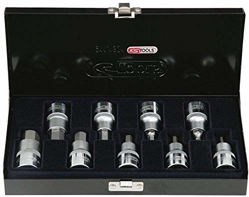 KS Tools 922.1321 śrubokręt zestaw 9 śruba z łbem sześciokątnym sockets 17 MM 1/2 4